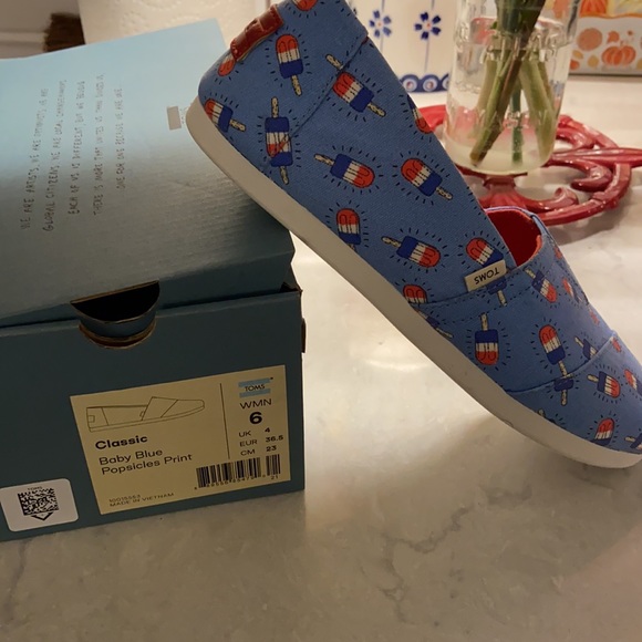 TOMS Popsicle Alpargata NIB - Picture 8 of 8